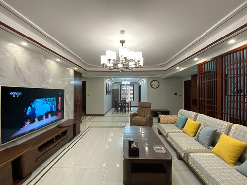 實景拍攝丨璽云臺170平米新中式風(fēng)格裝修實景圖 實景拍攝丨璽云臺170平米新中式風(fēng)格裝修實景圖