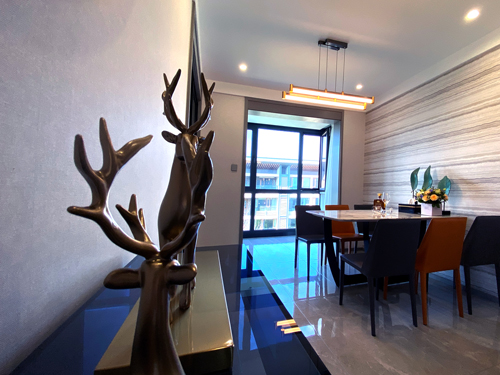 實景拍攝丨 興慶府大院143㎡ 現代輕奢裝修實景圖 實景拍攝丨 興慶府大院143㎡ 現代輕奢裝修實景圖