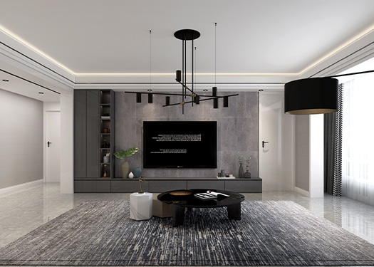 幸福楓景160平米現代簡約風格效果圖 幸福楓景160平米現代簡約風格效果圖