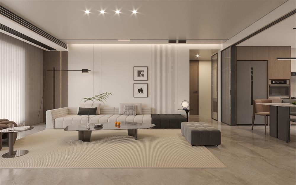 星耀閱海138㎡ | 開放式餐廚新玩法！可開合式LDK一體化，讓家瞬間大兩倍