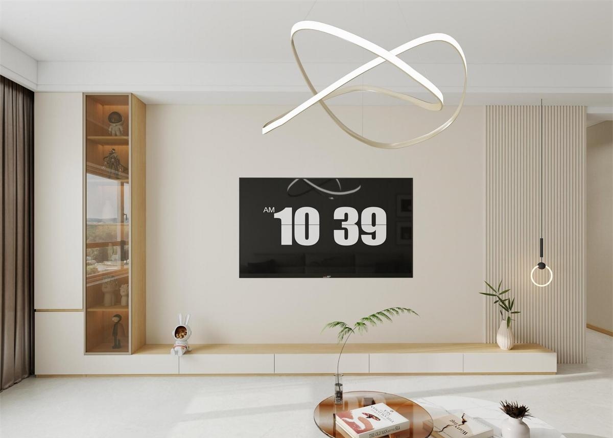 魯銀瀧璽126㎡ | 溫柔感溢出屏幕！『簡(jiǎn)約+奶油』看一百遍也不膩