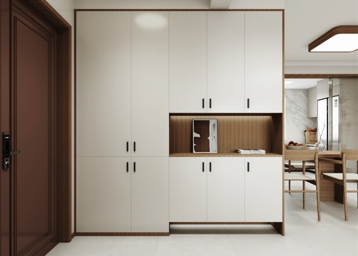 萬錦公館 | 拒絕內(nèi)卷！122㎡淡雅新中式，把家裝成