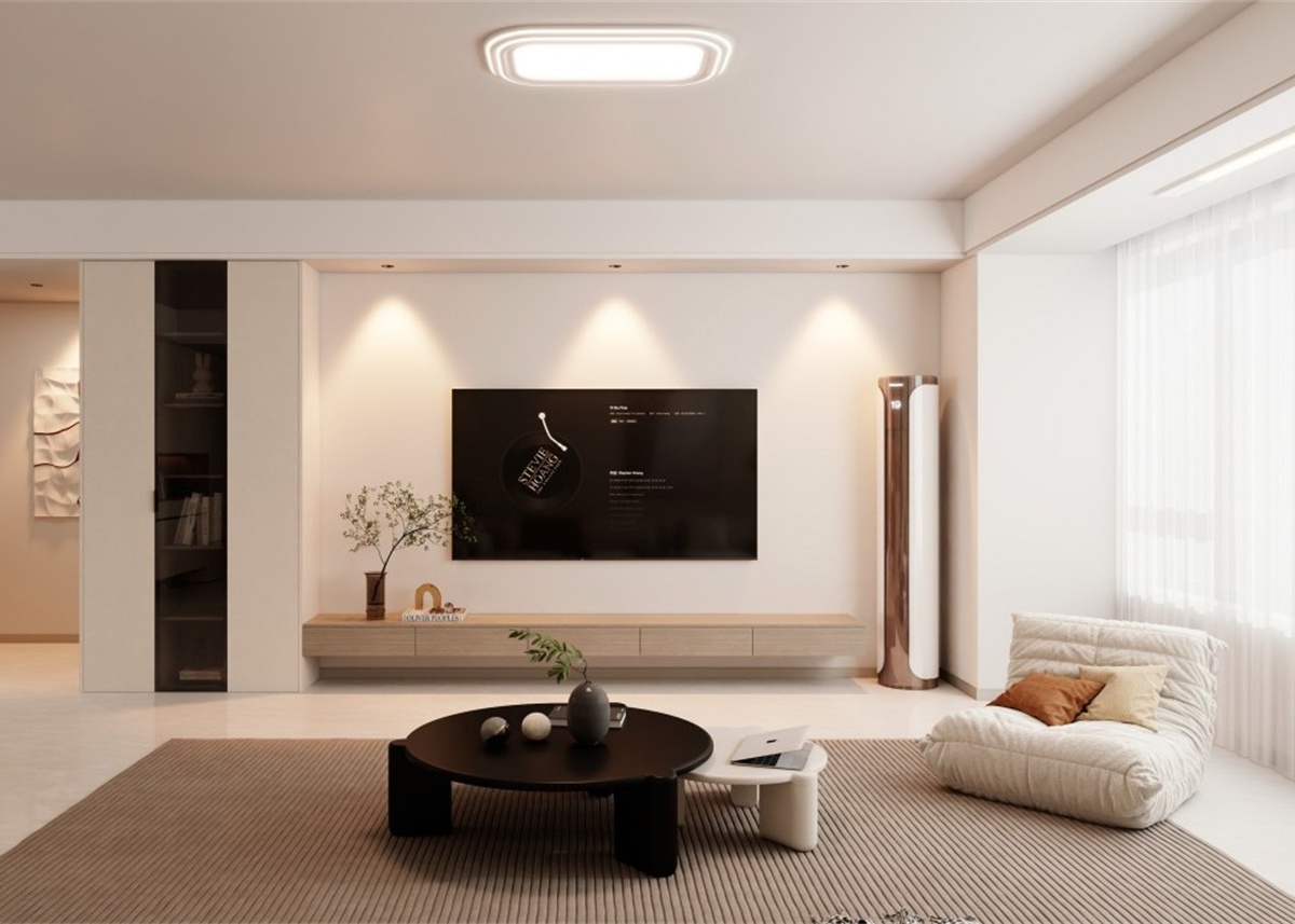 寧房云筑129㎡ | 不知道裝什么風(fēng)格，就試試現(xiàn)代簡約風(fēng)吧，不踩雷首選！