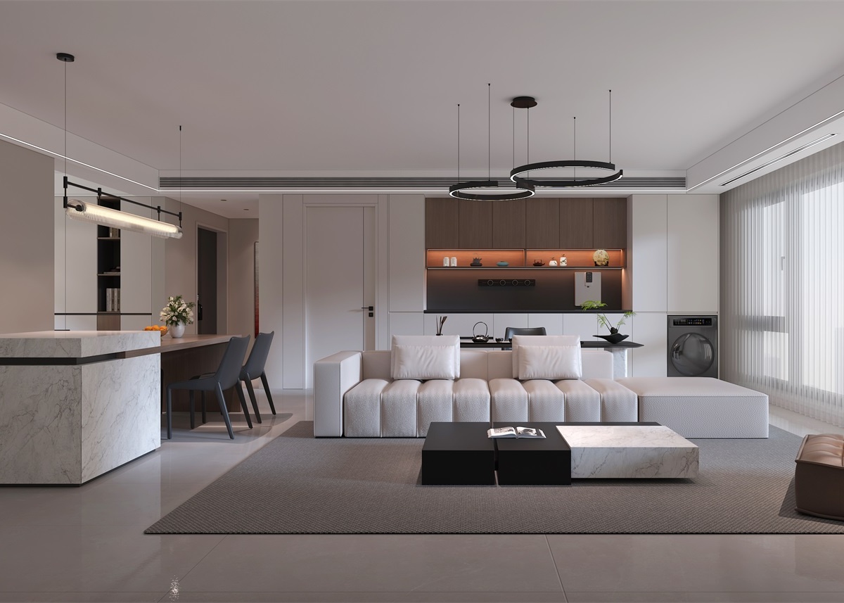 中恒央御139㎡ | 當(dāng)法式遇上中古風(fēng)，推門(mén)直接被硬控！