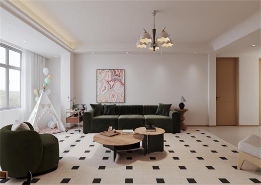 湖畔嘉苑 | 139㎡輕復(fù)古之家，不盲目跟風(fēng)，做生活的主角