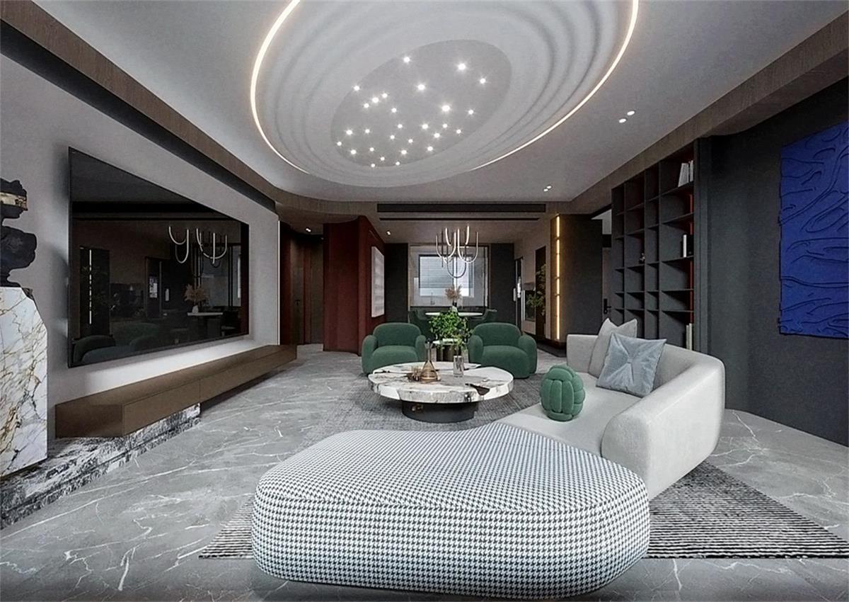 中海九樾143㎡ | 你不敢嘗試的暗黑系混搭風(fēng)，到底有多炫酷？！