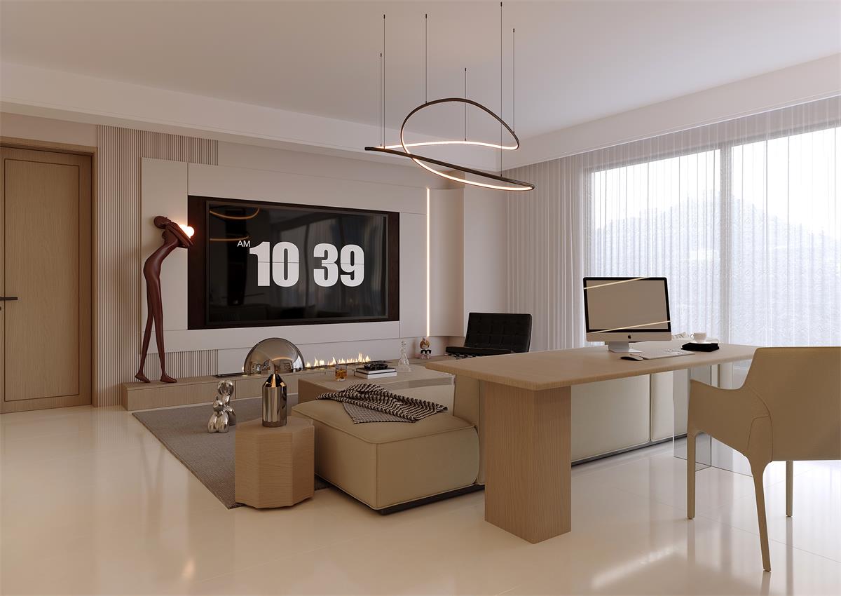 民生北府143㎡ | 奶白+原木打造的極簡主義家，不是豪宅但很好宅~