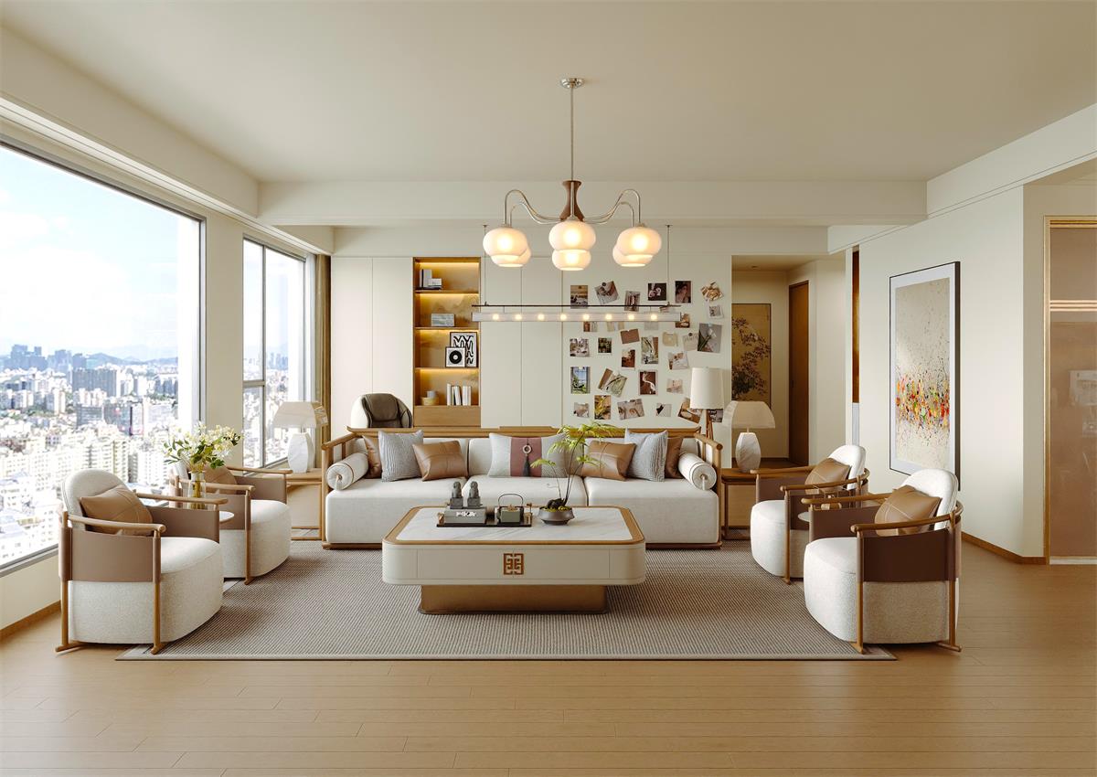 閱麓和院147㎡ | 三線小城的宋式美學(xué)家，有種「柳暗花明」 的松弛寫意