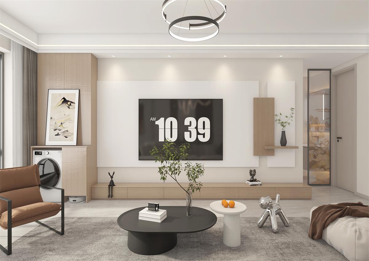 紫辰府128㎡ | 『奶油風』不是刷個大白墻！溫馨、顯大、好打理才是核心！