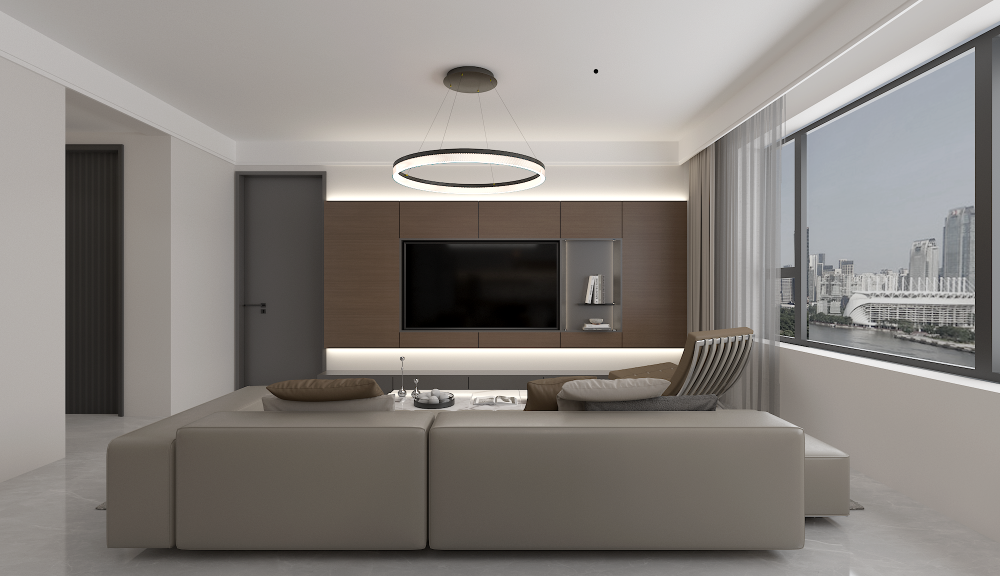 金宇鳳語庭105㎡ | 花小錢辦大事！小戶型+簡(jiǎn)約黑白灰著實(shí)驚艷