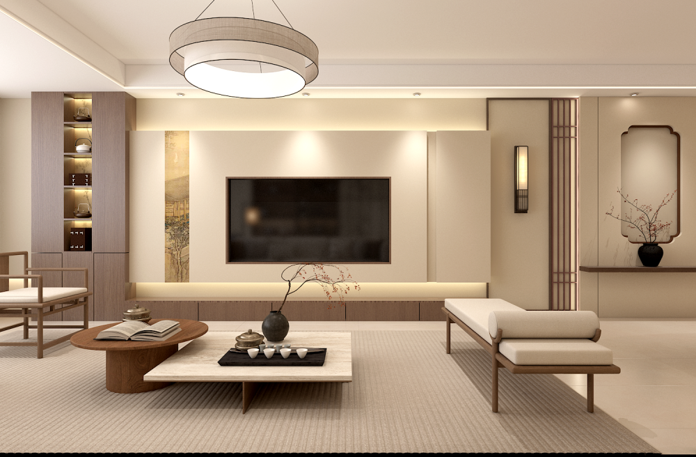 湖光印136㎡ | 宋式美學(xué)的含金量還在上升！直接拿下一家老小